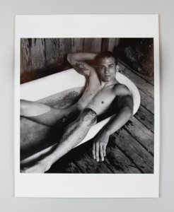 Image of Brian, in Lewis's Tub, May 30, 1990
