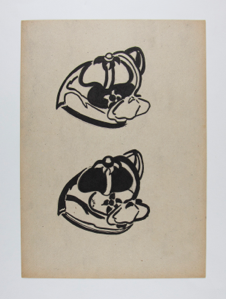 Image of Untitled (Two floral design studies)