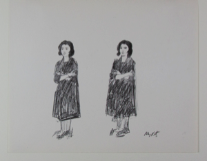 Image of Double Portrait/Ada Ada, from "The Collectors Graphics"