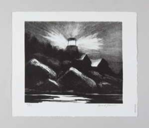 Image of Above the Rocks - The Lighthouse