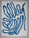 Image of Blue Leaf Form