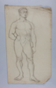 Image of Study of Male Nude (legs on verso)
