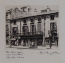 Image of The Patio Royal (Now "Brennans"), Old New Orleans, from "Four Small Vieux Carre Prints"
