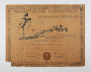Image of Silver Medal Award, Pan-American Exposition, Buffalo, NY