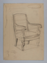 Image of Untitled (Study of a Chair)
