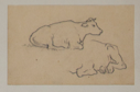 Image of Untitled (Study of Cows)