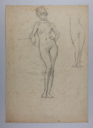 Image of Untitled (study of female) (Two-sided, recto & verso)
