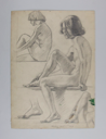 Image of Untitled (Seated Nude Study)