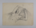 Image of Untitled (Reclining Nude) (Two-sided, recto & verso)