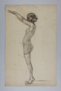 Image of Untitled (Portrait of Woman Diving)