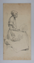 Image of Untitled (Portrait of a Woman Holding a Fan)