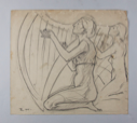 Image of Untitled (Woman Playing Harp)