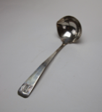 Image of Silver Ladle with Monogramed "D"