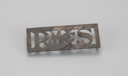 Image of Silver Nameplate with Monogram RMLS