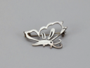 Image of Silver Bufferfly Shaped Pin