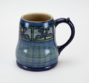 Image of Mug with Banded Lily Design