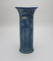 Image of Trumpet Vase with Cypress Tree