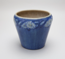 Image of Vase with Zinnia Design