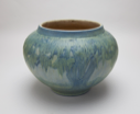 Image of Vase with Moon, Moss, Oak Design