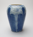 Image of Vase with Angel Trumpets Design,
