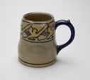 Image of Mug with Abstract Pattern Design