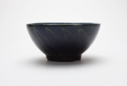 Image of Bowl with Blue Petal & Sun Motif