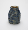 Image of Small Blue Coil Vase