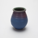 Image of Small Vase with Color Gradient Design