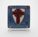 Image of Tile with The Church, The Crusader Design