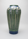Image of Tall Vase with Louisiana Iris Design