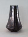 Image of Silver Vase with Metallic Finish