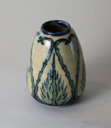 Image of Vase with Teasel Design