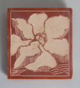 Image of Tile with Magnolia Design