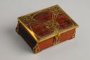 Image of Inlaid Rosewood Box with Art Nouveau Design