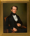 Image of Portrait of Charles Etienne Arthur Gayarre (1805-1895), Secretary of the State of Louisiana, 1846-1853, President, Louisiana Historical Society.