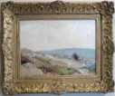 Image of Untitled (Landscape with rolling hills)