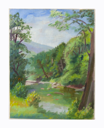 Image of Untitled (Landscape with River and Trees)