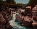 Image of Upper Falls of the Ammonoosuc, White Mountains