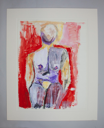 Image of Untitled (Woman with Red, Purple and Black)