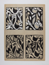 Image of Untitled (Four design studies of a plant)