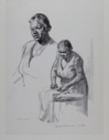 Image of Woman Ironing, from "The Collectors Graphics"