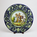 Image of Decorative Plate with Limoges Design