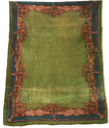 Image of Hooked Wool Area Rug with Live Oak Tree Border